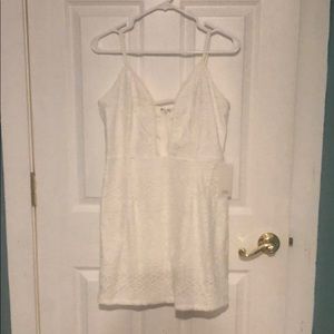 Lace white Tobi dress